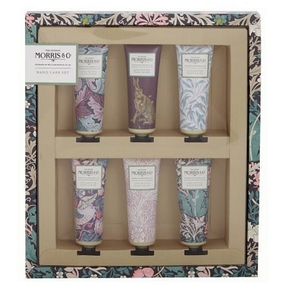 Heathcote & Elfenbein Shea Butter Hand- und Nagelcreme 6 x 30 ml, Kosmetikset