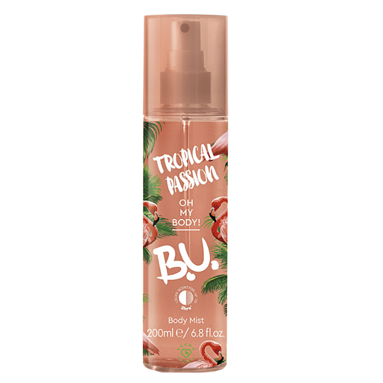 B.U. Tropical Passion Body Mist parfümierter Körperspray für Frauen 200 ml