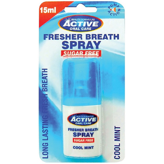 Beauty Formulas Cool Mint Mundspray 15 ml