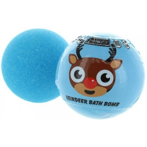 Die Seifengeschichte Rentier Weihnachten funkelnde Badebombe 120 g