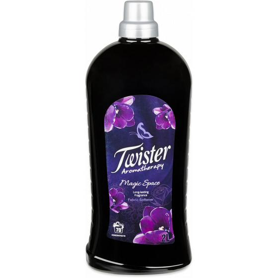 Twister Magic Space - Magic Space Weichspüler zum Weichmachen und Riechen von Wäsche 70 Dosen 2 l