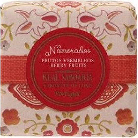 Real Saboaria Berry Fruits Luxusseife mit dem Duft von roten Beeren 50 g