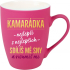 Albi Samtbecher Bester Freund rosa 300 ml