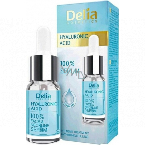 Delia Cosmetics 100% Hyaluronsäure-Serum für Gesicht und Dekolleté 10 ml