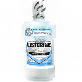 Listerine Advanced White Milder Geschmack Spearmint Mundspülung 500 ml