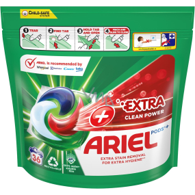 Ariel Extra Clean Power Universal-Waschgel-Kapseln 36 Stück 979,2 g