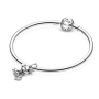 Charm Sterlingsilber 925 Hund - Labradorwelpe, Anhänger für Armband Tier