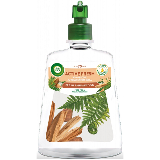 Air Wick Active Fresh Sandelholz automatischer Lufterfrischer Nachfüllpack 228 ml