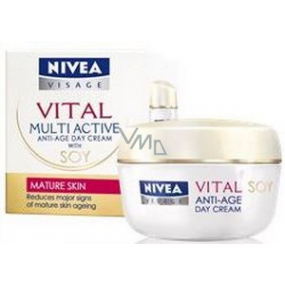 Nivea Visage Vital Multi Active Soja Tagescreme gegen Falten 50 ml