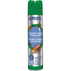 Bros Spray gegen fliegendes und kriechendes Ungeziefer, 400 ml Bros Spray gegen fliegendes und kriechendes Ungeziefer, 400 ml