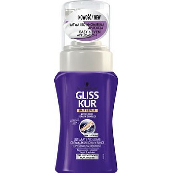 Gliss Kur Ultimate Volume Regeneration und volumenregenerierender Haarschaum 125 ml