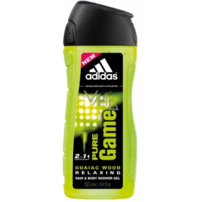 Adidas Pure Game 2in1 Duschgel für Körper und Haare für Männer 250 ml