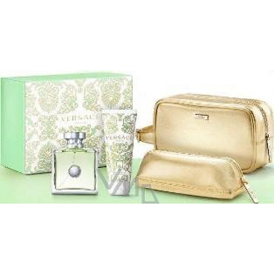 Versace Versense EdT 100 ml Eau de Toilette + 100 ml Körperlotion + Geschenkbeutel, Frauen Geschenkset