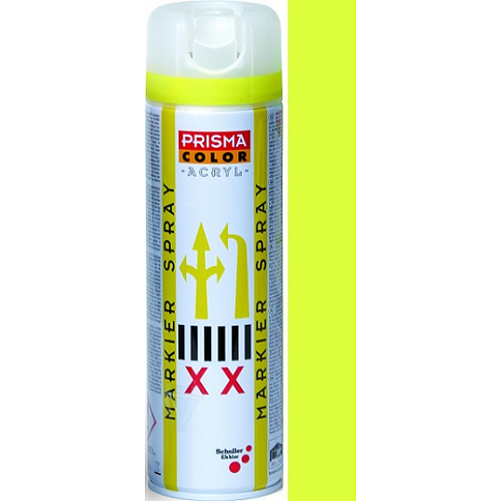 Schuller Eh klar Prisma Color Marker Markierungsspray 91091 Neongelb 500 ml