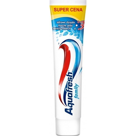 Zahnpasta der Familie Aquafresh 100 ml