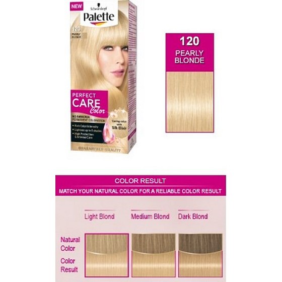 Schwarzkopf Palette Perfect Color Care Haarfarbe 120 Pearl Fawn