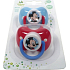 Disney Mickey Mouse Baby Tröster Silikon anatomisch 3+ 2 Stück