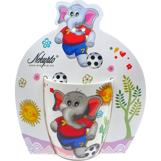 Nekupto Becher für Kinder Elefant 0,25 l