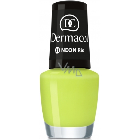 Dermacol Neon Polish Neon Nagellack 21 Rio 5 ml
