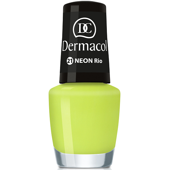 Dermacol Neon Polish Neon Nagellack 21 Rio 5 ml