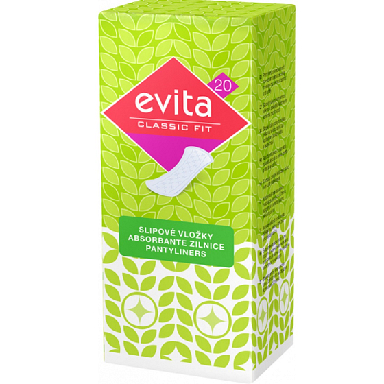 Evita Classic Fit Slipeinlagen 20 Stück