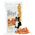 Brit Lets Bite Hähnchen- und Käsebänder zusätzliches Hundefutter 80 g