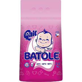 Qalt Batole Waschpulver für Babys, 18 Wäschen, 2,4 kg