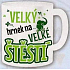 Nekupto Geschenke mit Humor Maxi-Becher Großer Becher für großes Glück 0,8 l