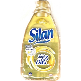 GESCHENK Silan Soft & Oils Care & Precious Perfume Oils Gold Weichspüler 1 Dosis 70 ml