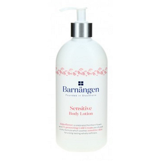 Barnängen Sensitive Body Lotion mit Holunderblüten und nordischen Pflanzen, für empfindliche Haut 400 ml