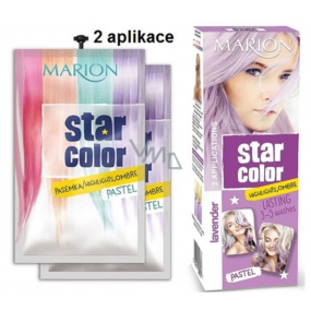 Marion Star Color waschbare Haarfarbe Pastell Lavendel - Lavendel 2 x 35 ml