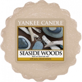 Yankee Candle Seaside Woods - Seaside Woods duftendes Wachs für Aromalampen 22 g