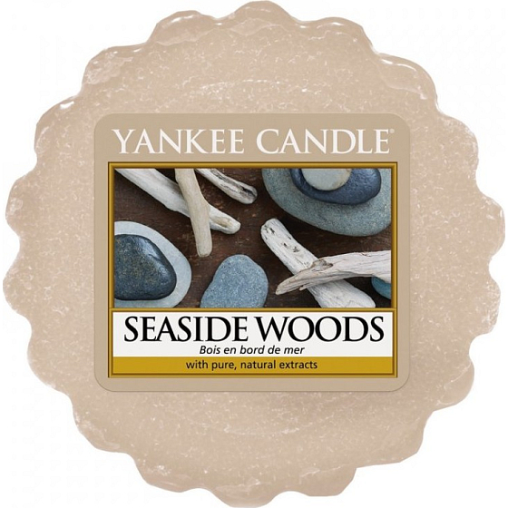 Yankee Candle Seaside Woods - Seaside Woods duftendes Wachs für Aromalampen 22 g