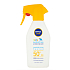Nivea Sun Kids F50 + Sensitive Sonnencreme wasserdichtes, nicht parfümiertes Spray 300 ml