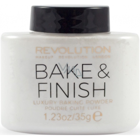 Makeup Revolution Back- und Finishpulver Mattierungspulver transparent 35 g