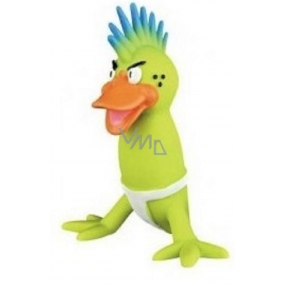 Trixie Latex Duck mit gekämmtem Hahnenspielzeug für kleine und mittlere Rassen 18 cm