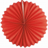 Laterne rund rot 25 cm