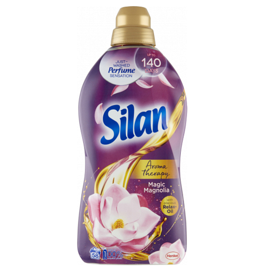 Silan Aromatherapy Magic Magnolia Konzentrat-Weichspüler 58 Waschladungen 1,45 l