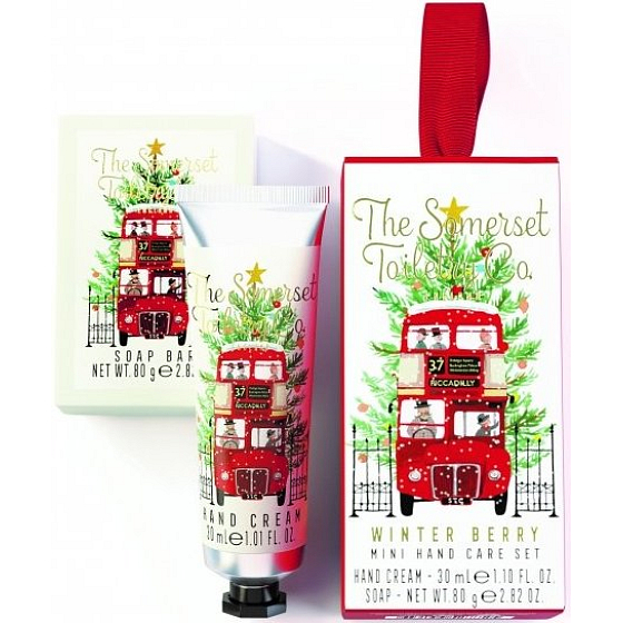 Somerset Toiletry Winterbeeren-Handcreme 30 ml + Toilettenseife 80 g, Kosmetikset