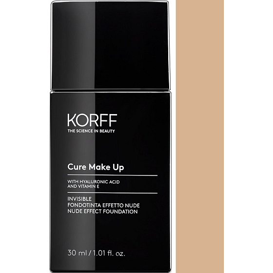 Korff Cure Make Up Invisible Nude Effect Foundation Invisible Makeup 02 Mandel 30 ml