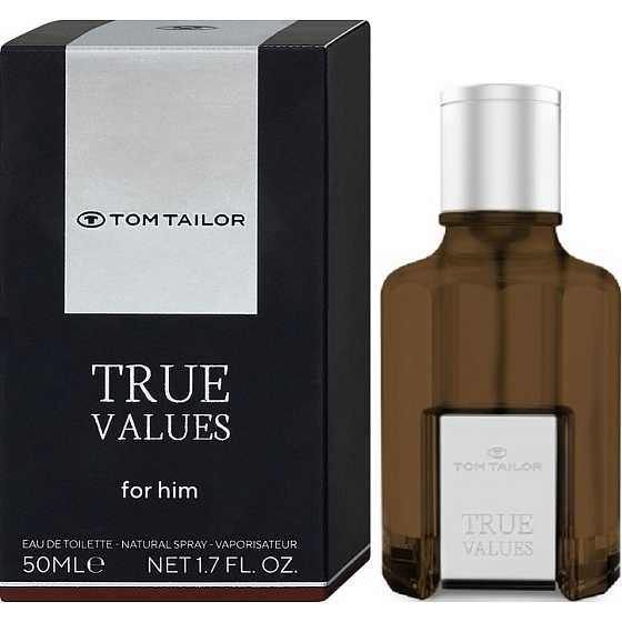 Tom Tailor True Values for Him Eau de Toilette 50 ml