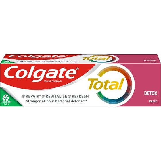 Colgate Total Detox Zahnpasta für umfassenden Zahnschutz 75 ml