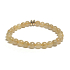 Quarz mit Rutil Gold Armband elastisch Naturstein, Kugel 6 mm / 16-17 cm, die perfekte Heiler