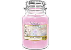 Yankee Candle Snowflake Kisses - Snowflake Kisses Duftkerze Klassisches großes Glas 623 g