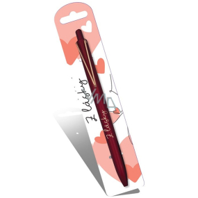 Nekupto Stift mit Widmung Aus Liebe 15 cm Nekupto Stift mit Widmung Aus Liebe 15 cm