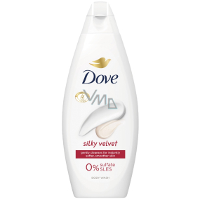 Dove Silky Velvet Feuchtigkeitsspendendes Duschgel 250 ml