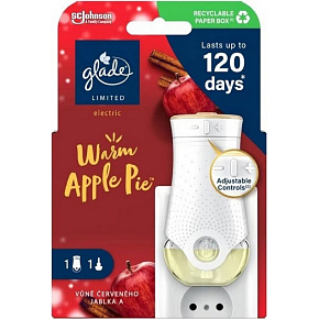 Glade Raumerfrischer Electric Warm Apple Pie, 1 + 20 ml