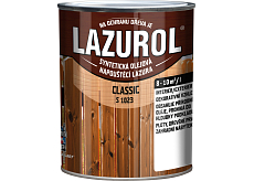 Lazurol Classic S1023 dünnschichtige Holzlasur mit Ölanteil, 0025 sipo, 750 ml