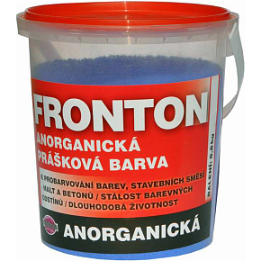 Fronton Pulverfarbe für Baugemische Mörtel und Beton, 0452 blau, 800 g