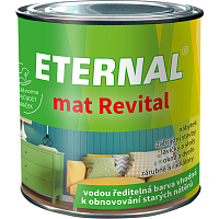 Eternal mat Revital Farbe zur Renovierung alter Beschichtungen, 213 schwarz, 350 g